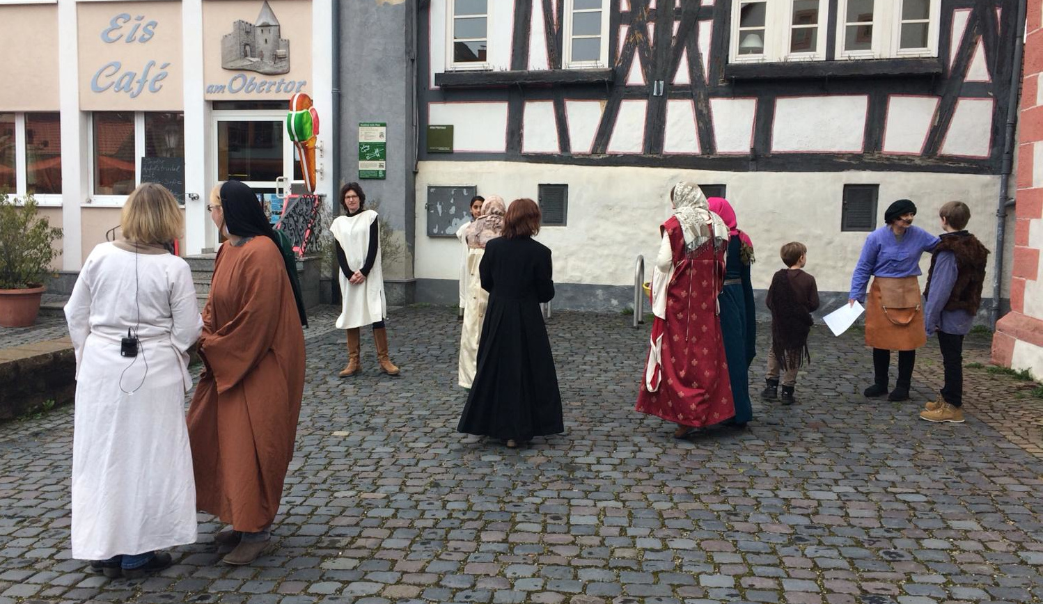  Lebendige Kirchenführung. © Inge Stöckel