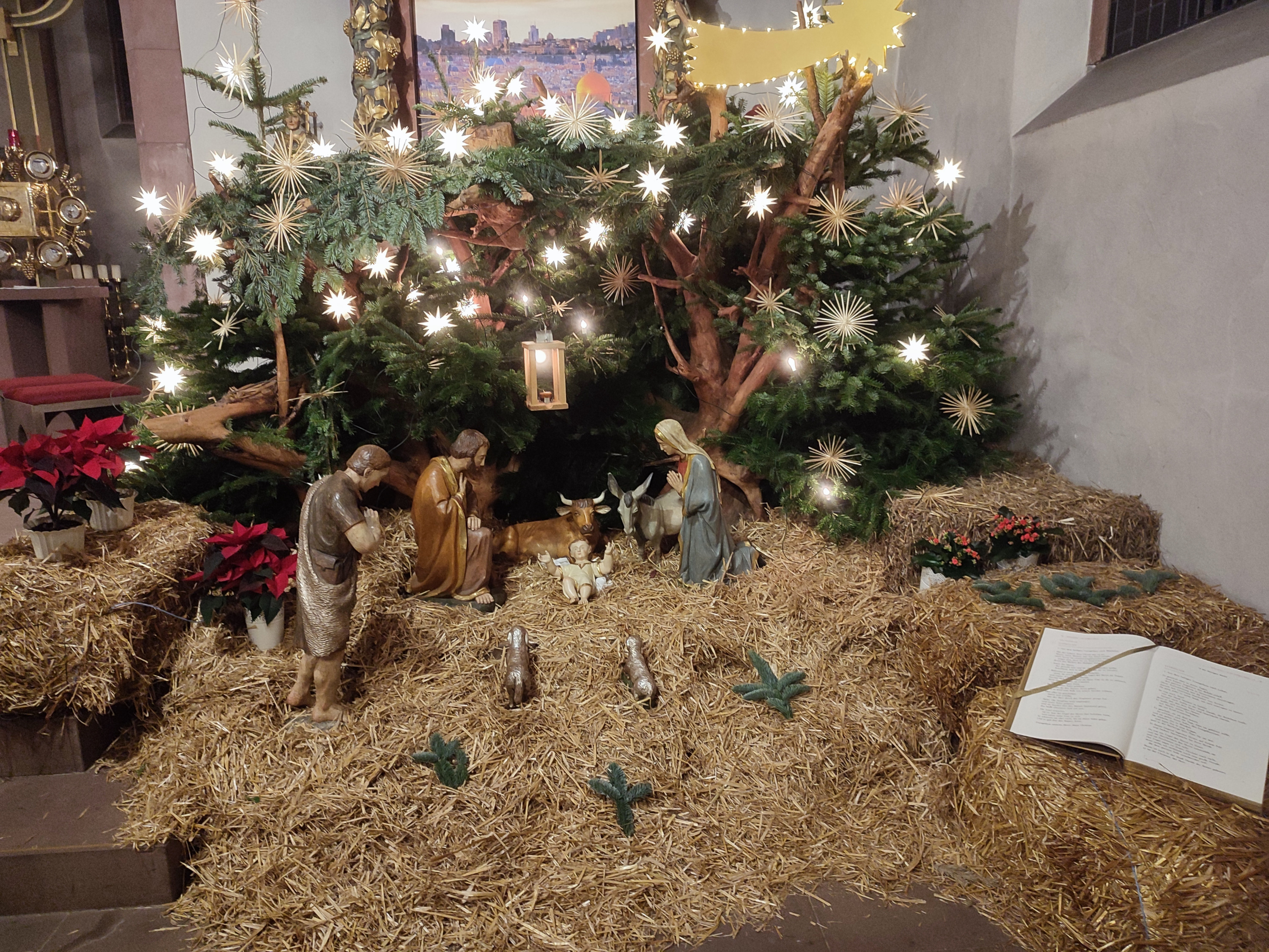  Weihnachtskrippe in der St. Nikolaus Kirche 2025. Bild: &copy; Natalie Abrami