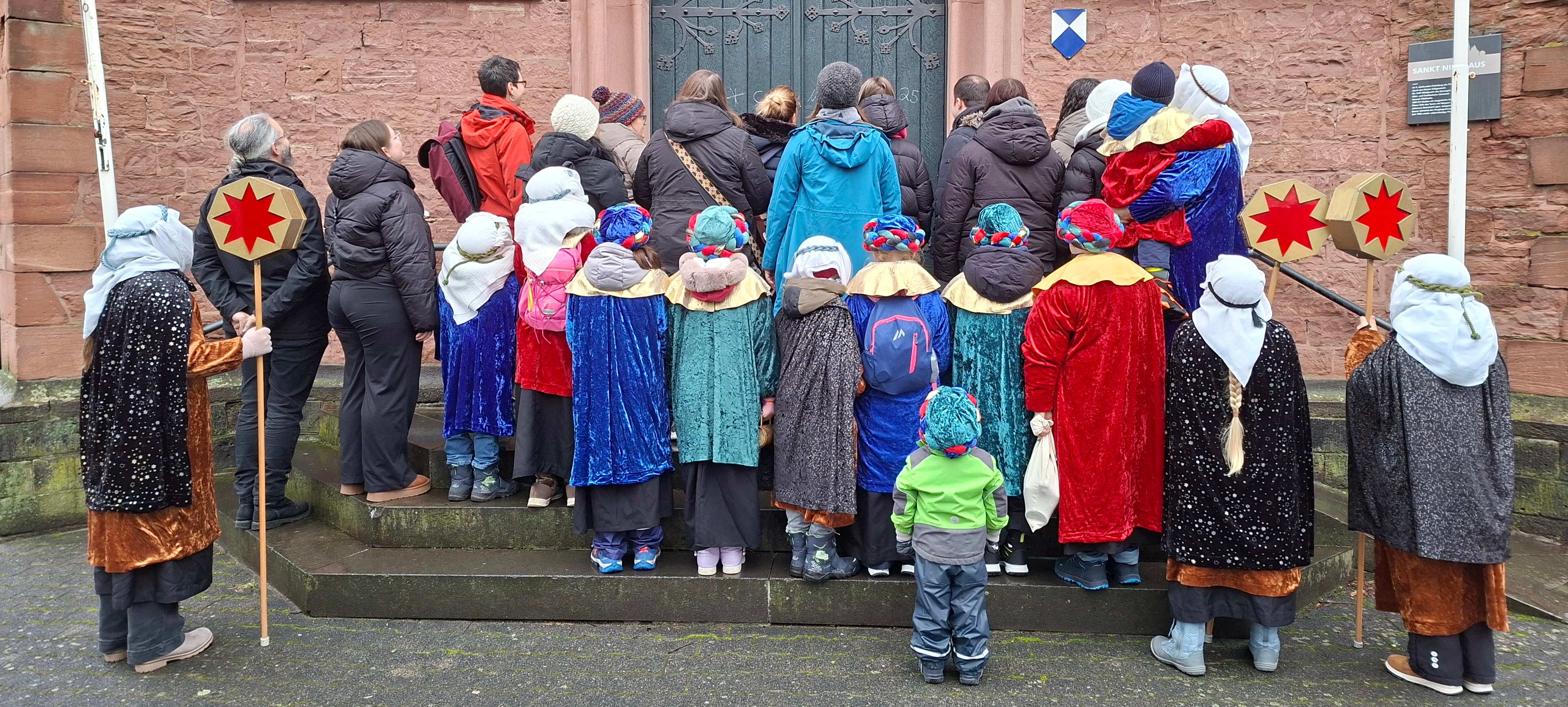  Unsere Sternsinger in St. Nikolaus 2026. Bild: &copy; Rainer Dorn