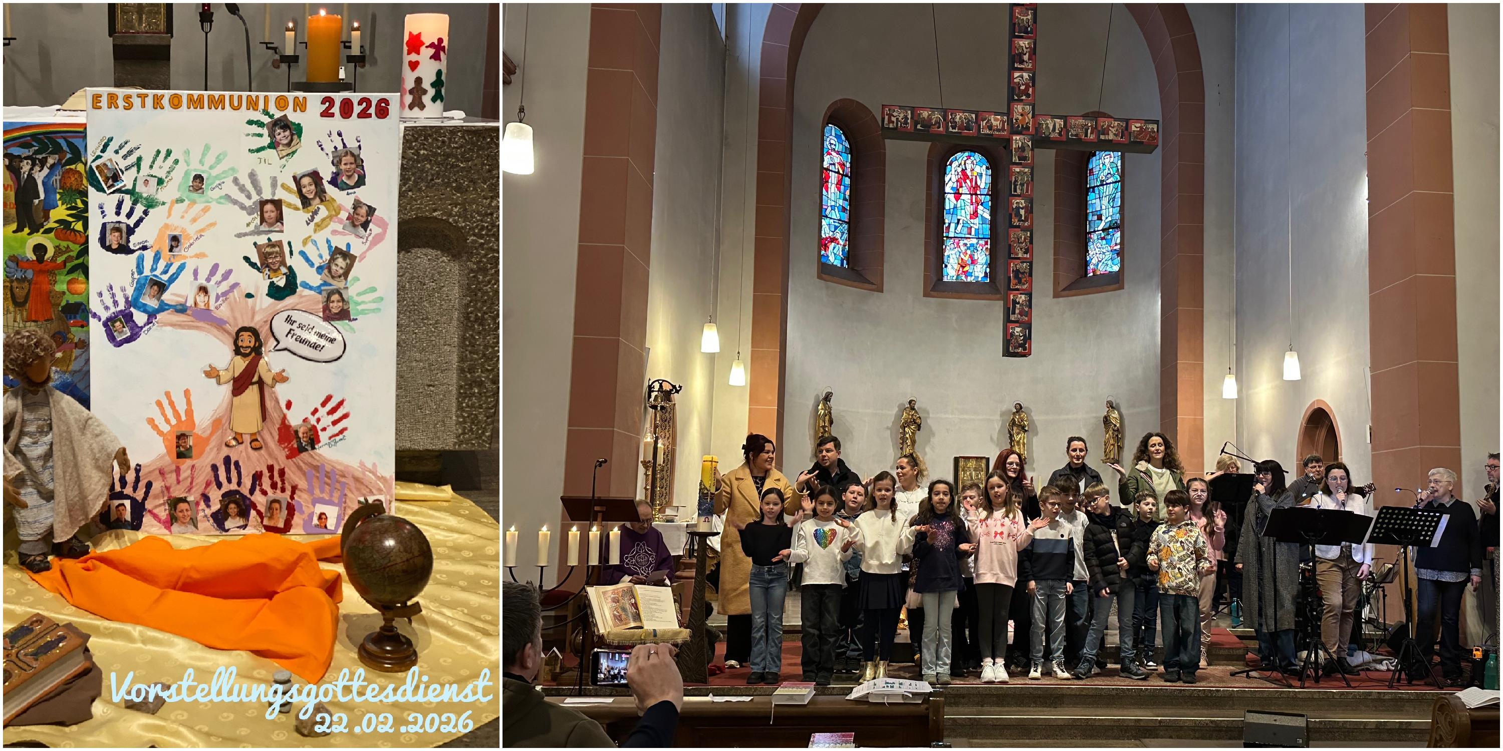  Vorstellungsgottesdienst der Kommunionkinder. &copy; Angela Subtil